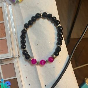 Black Onyx Gemstone Bracelet